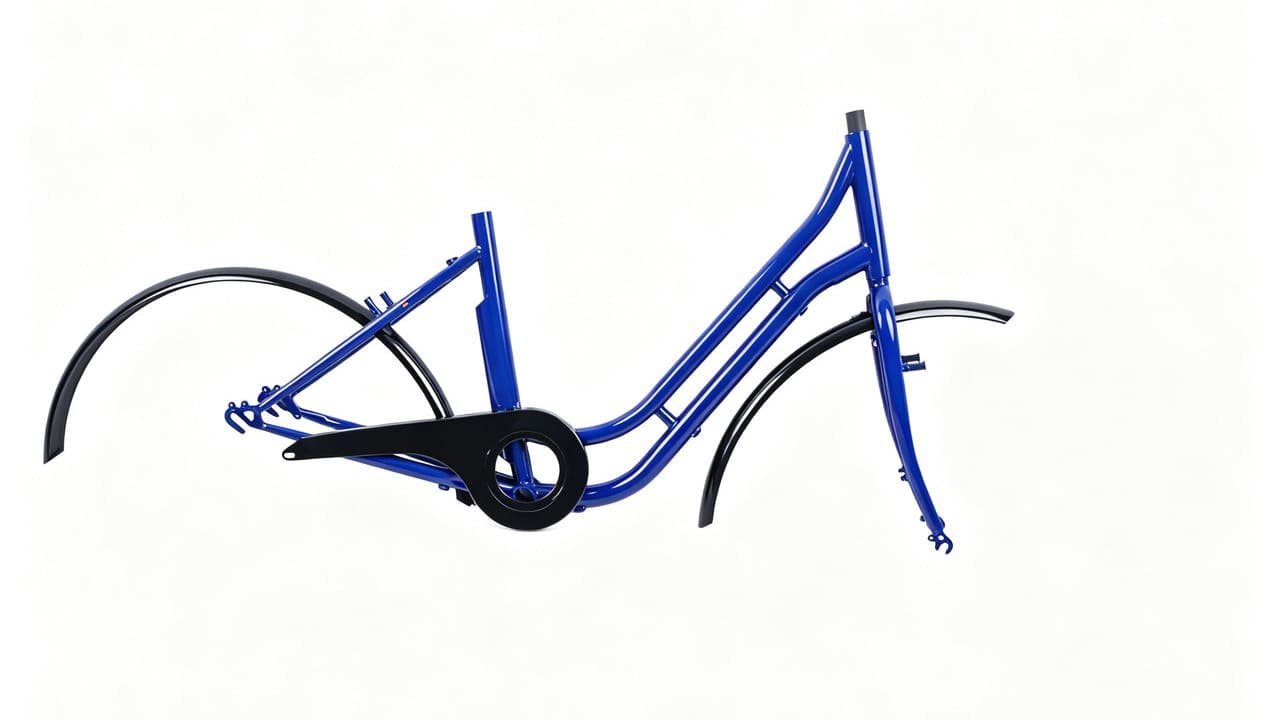 700C steel ebike frameset