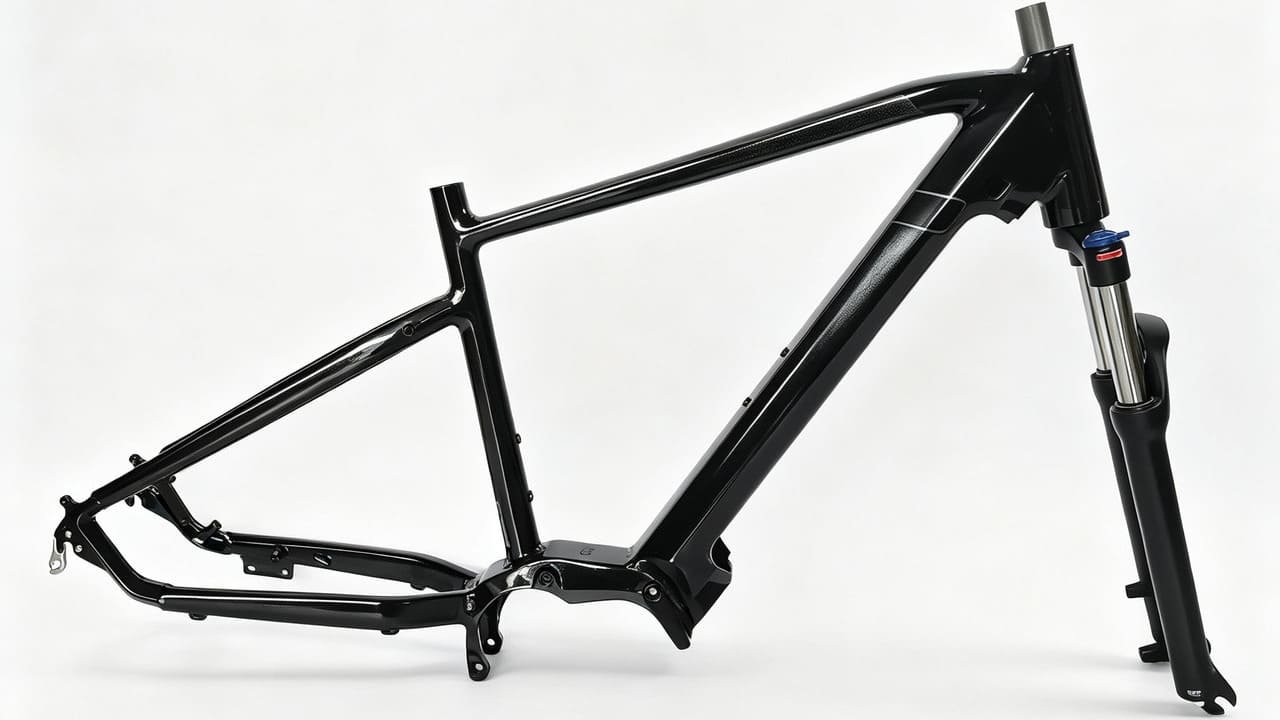 700C alloy gents trekking frameset